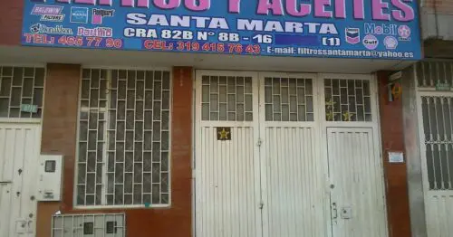 FILTROS Y ACEITES SANTA MARTA FILTROS Y ACEITES SANTA MARTA